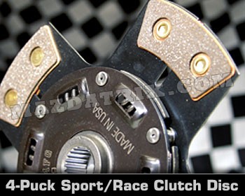 CLUTCH DISC SPORT/RACE, ALL-82 4 PUCK SPRUNG