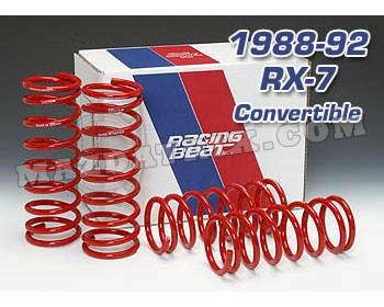 SUSPENSION SPRING FRONT & REAR SET, 86-92 RX7 CONVERTIBLE RB