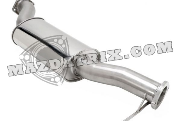 RX7 Stainless Steel Center Exhaust Race Pipe
