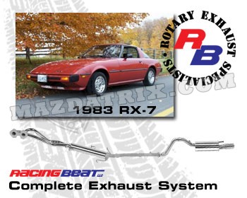 EXHAUST SYSTEM SINGLE, 83 12A