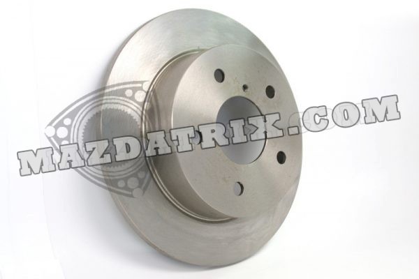 BRAKE ROTOR REAR NON OEM, 89-92 NON VENTED