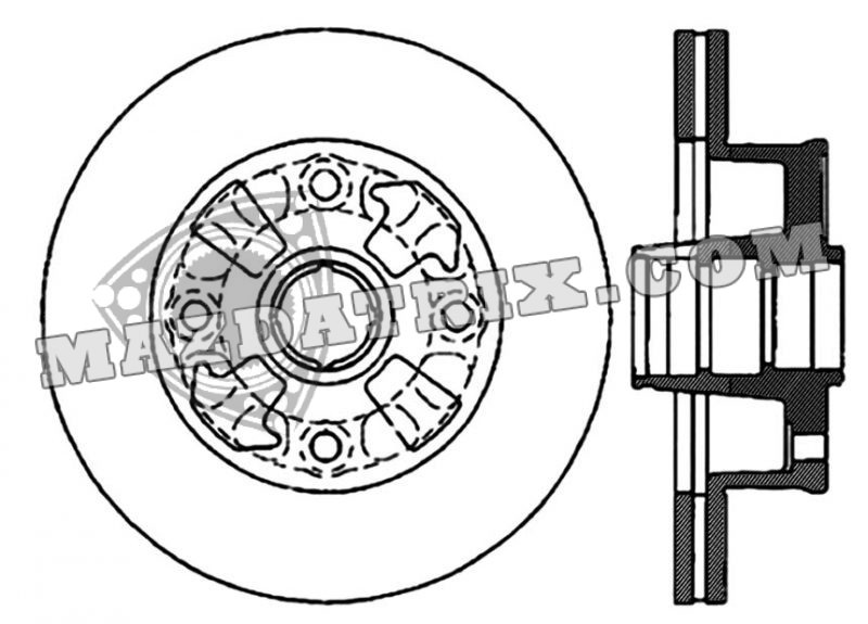 BRAKE ROTOR FRONT NON OEM, GSLSE