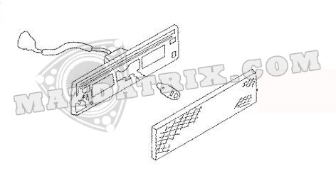 FRONT SIDE LENS ASSEMBLY, 86-88