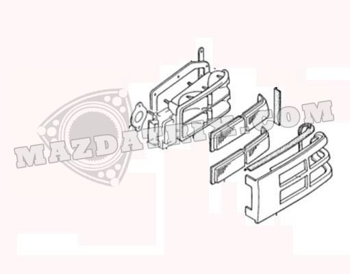 TAIL LIGHT LENS ASSEMBLY, S4 RIGHT COUPE