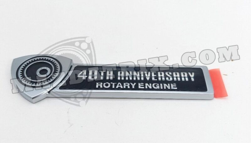 LOGO RX8 40TH ANNIVERSARY, 08 LEFT