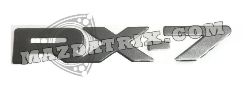 LOGO RX7 EMBLEM, 93-95 REAR