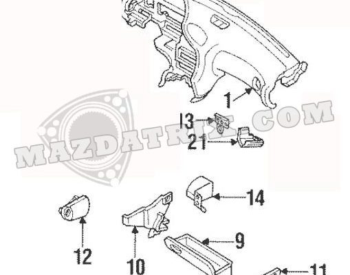 LOCK GLOVE BOX, 93