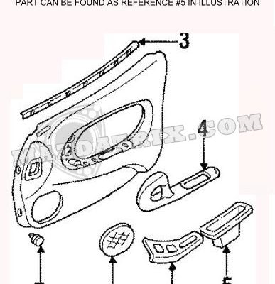 DOOR PANEL BOX LEFT, 94-95