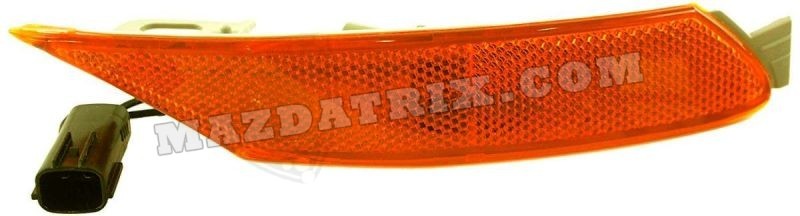 FRONT MARKER LENS, 04-08 RX8 RIGHT AMBER