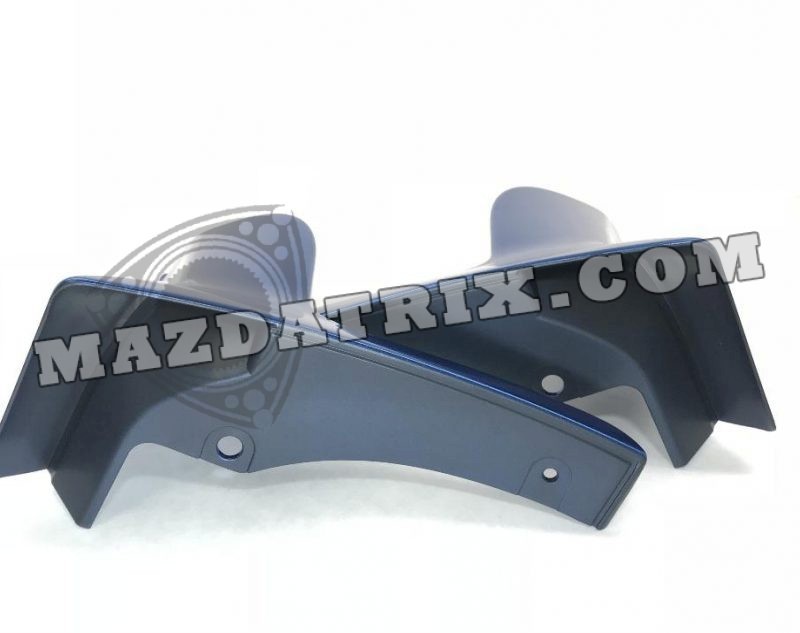 SPLASH GUARDS FRONT, RX8 BLUE