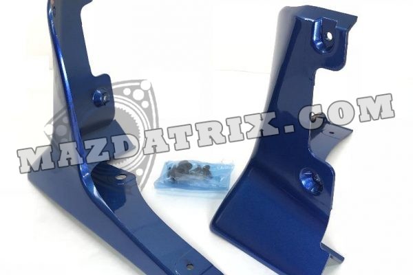 SPLASH GUARDS FRONT, RX8 BLUE