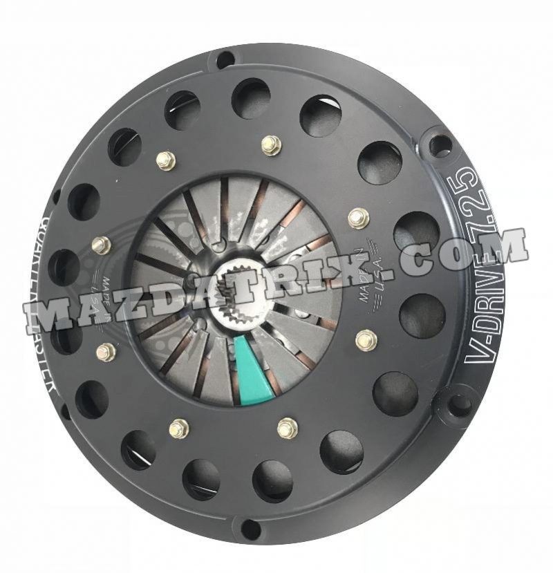 CLUTCH RACE 7.25" V-DRIVE TURBO + RX8