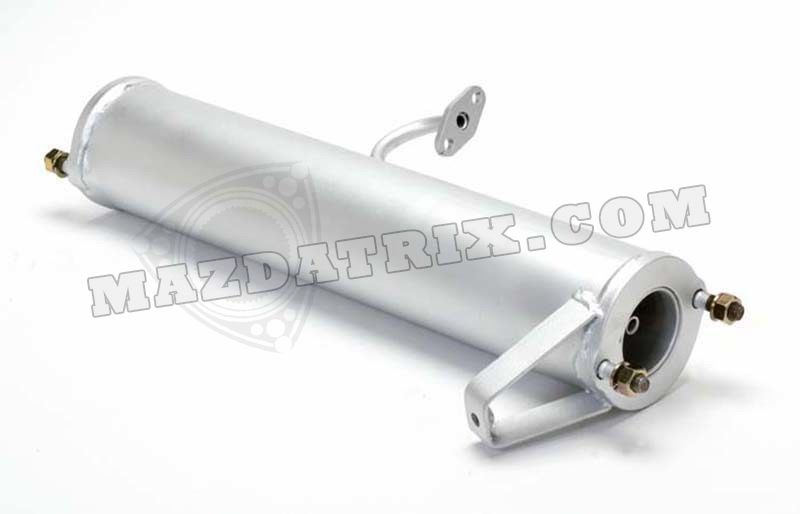 EXHAUST PRE-SILENCER WITH DOWN PIPE, 86-88 NON TURBO MANUAL TRANSMISSION