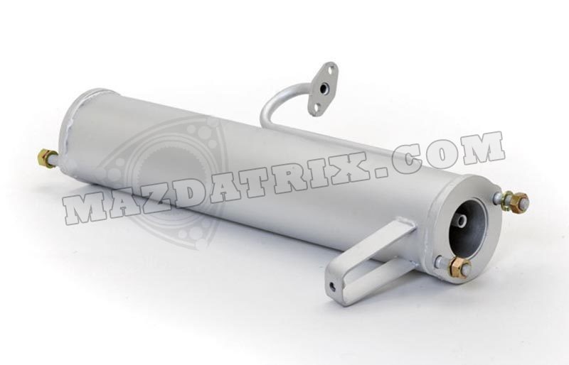 EXHAUST PRE-SILENCER WITH DOWN PIPE, 86-88 N/A AUTO TRANS