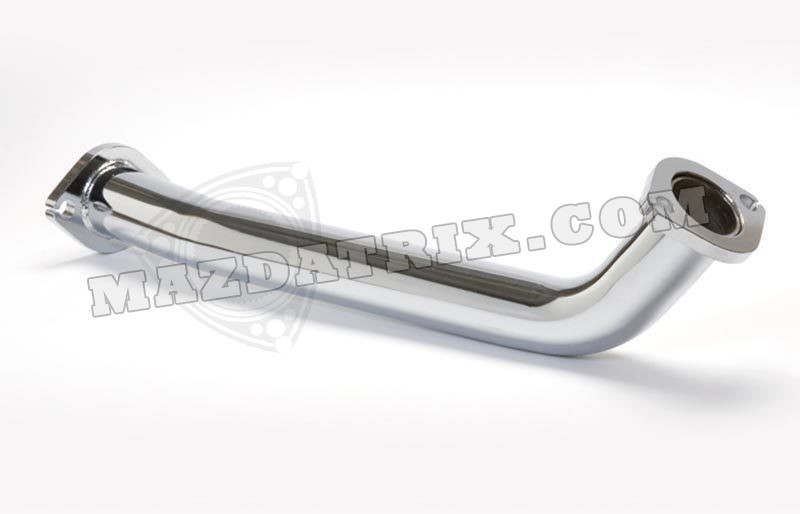 EXHAUST PRE-SILENCER WITH DOWN PIPE, 89-92 N/A MAN TRANS