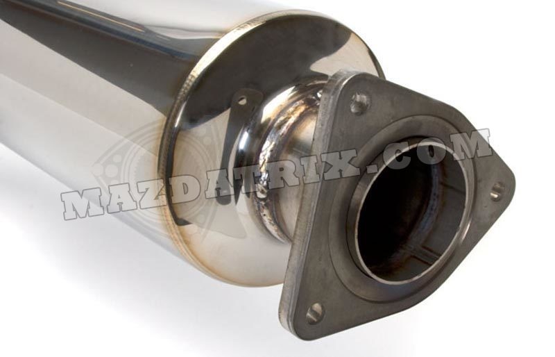 EXHAUST CATALYTIC CONVERTER REPLACEMENT PIPE, 04-ON RX8 RESONATED