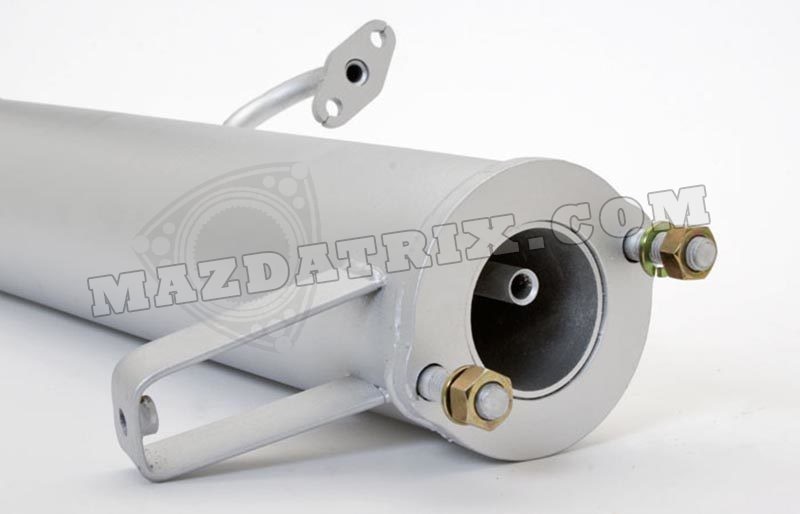 EXHAUST PRE-SILENCER, 86-92 NON-TURBO AUTO TRANS