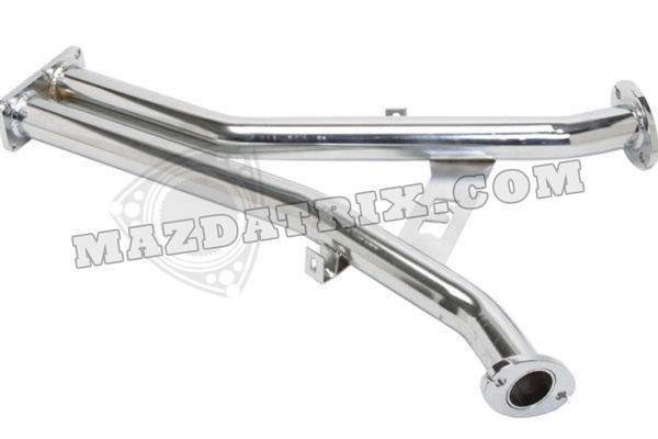 EXHAUST "Y" PIPE RACING BEAT, 86-92 DUAL PIPE SYSTEM