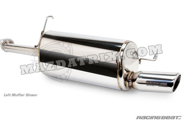 MUFFLER ROAD RACE, 86-92 RIGHT (DUAL SYSTEM) RB