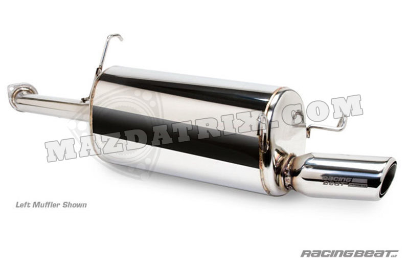 MUFFLER ROAD RACE, 86-92 RIGHT (DUAL SYSTEM) RB