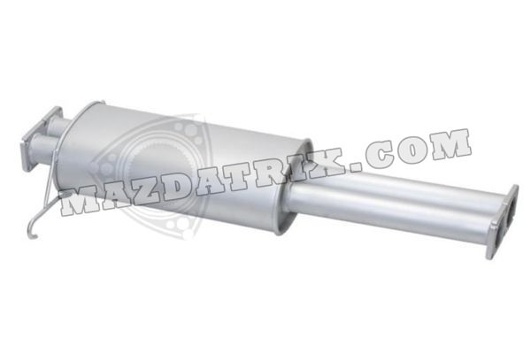 EXHAUST PRE-SILENCER, 86-92 DUAL PIPE