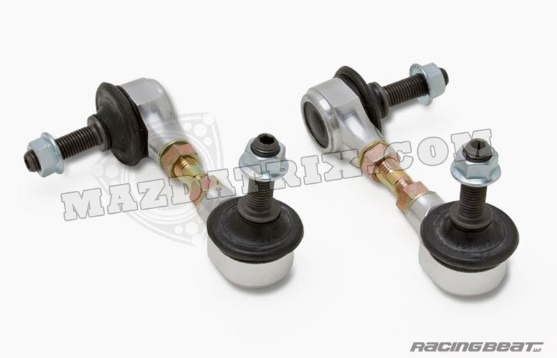 SWAY BAR LINKS FRONT, 04-11 RX8 10MM ADJUSTABLE