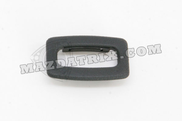 DOOR LOCK TRIM, 84-85 BLACK