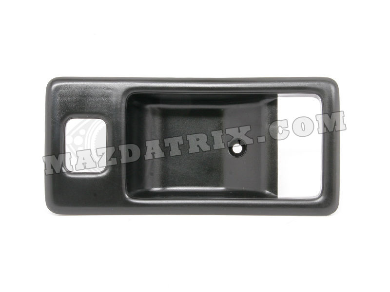 DOOR HANDLE COVER, 86-92 INNER LEFT BLACK