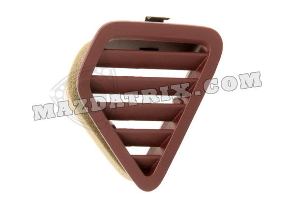 GRILLE DEMISTER RED, 86-92 RIGHT