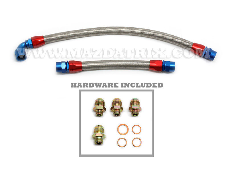 OIL COOLER HOSE SET, 79-82 COMPLETE