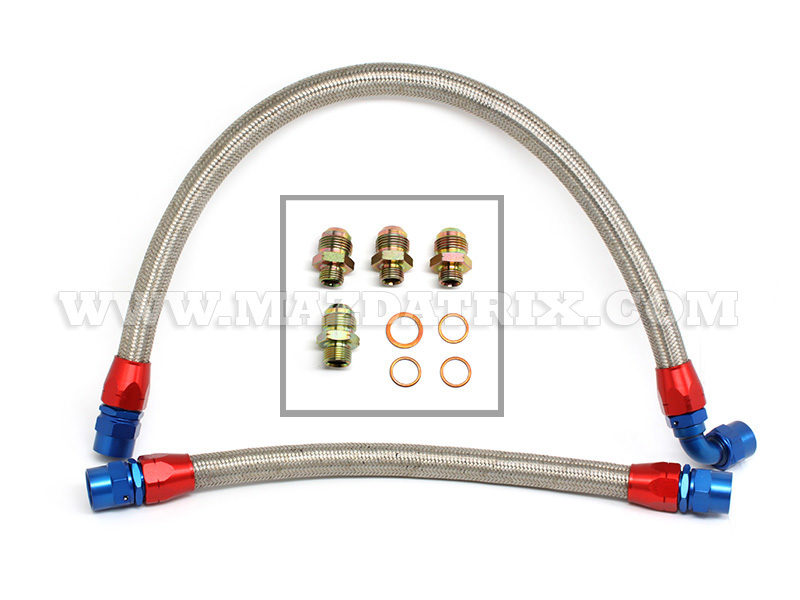 OIL COOLER HOSE SET, 84-85 13B COMPLETE