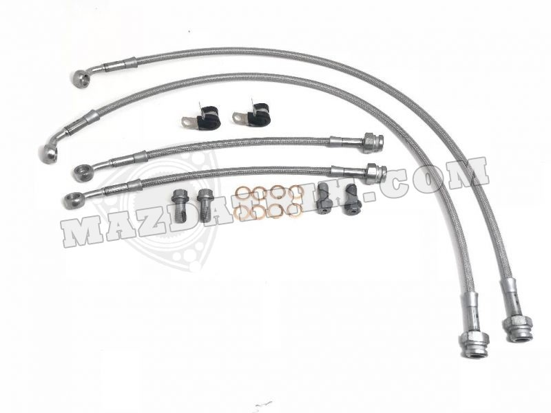 BRAKE LINE KIT DOT, 04-11 RX8 ALL