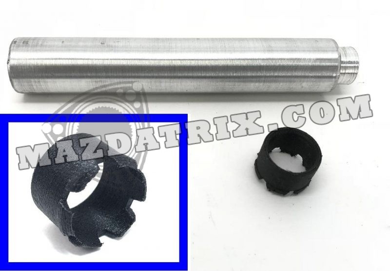 SHIFTER BUSHING BOTTOM, 89-92 NYLON CARBON FIBER