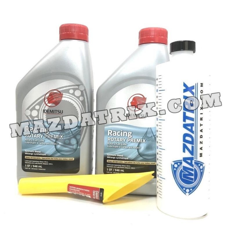 2 Qts Idemitsu Premix, 1 Measuring Bottle, 1 Funnel