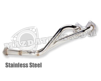 Rotary Exhaust Header - Stainless 86-92 RX-7 Non-Turbo