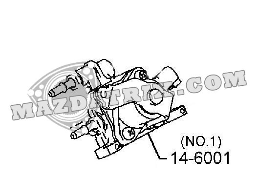 OIL METERING PUMP #1, 09-11 RX8