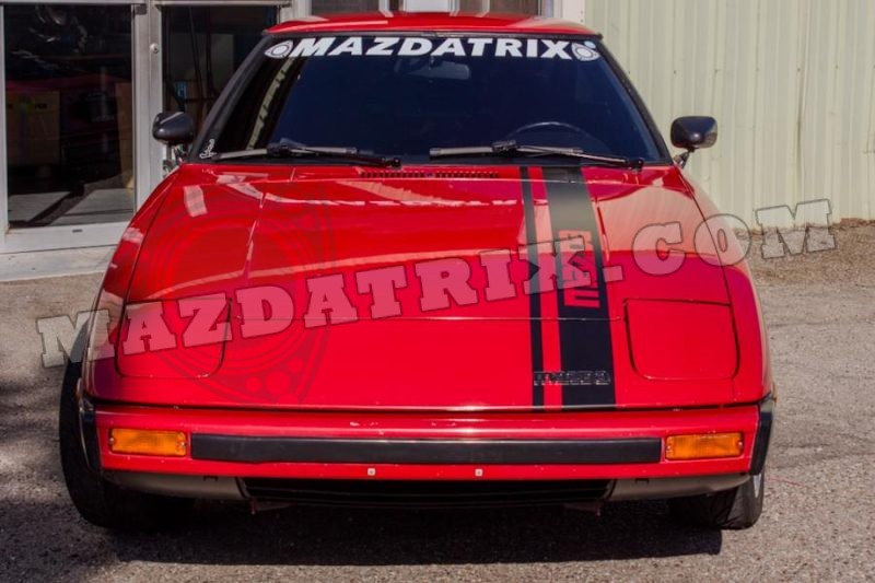 MAZDATRIX WINDSHIELD BANNER